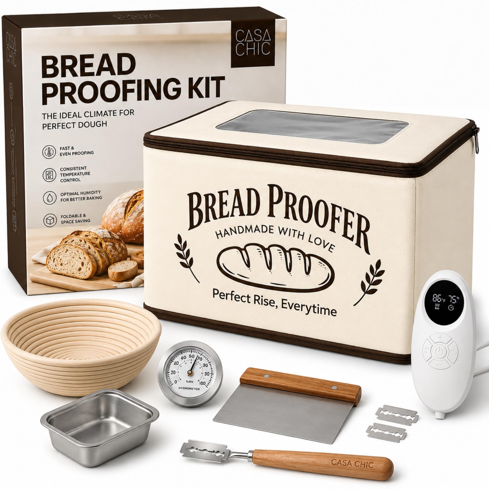 Amazon.com: Bread Proofing Box - Folding Dough Proofer - Foldable